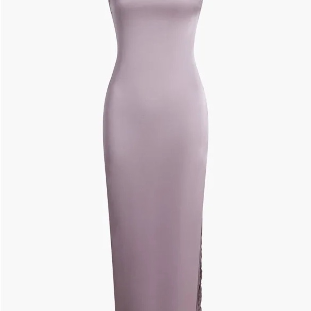 Elegant Lavender Maxi Dress